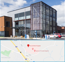 One Ashford Hospital Map
